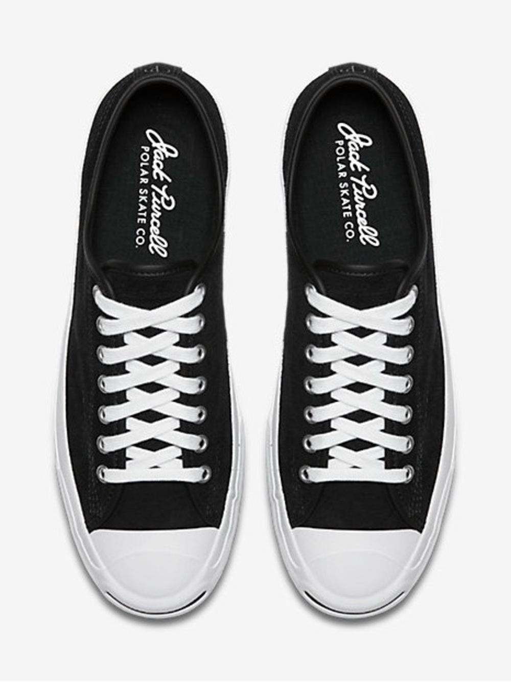 Jack Purcell Polar Skate Co Black Suede Tennis Shoes Men’s Size 7.5